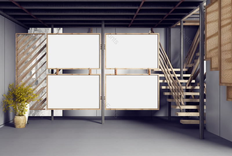 灰色地板木制白板高大上背景摄影图,高清,摄影图,摄影图片,图片大全,摄影图免费下载